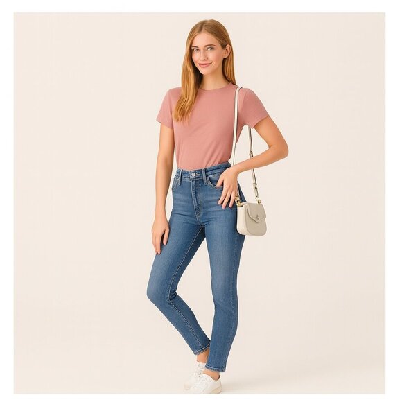 💎 AGOLDE 👖 Women’s Mid-Rise Skinny Ankle Jeans - Size 24 | Premium Denim ✨ - Picture 4 of 15